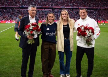 Bayern bosses honour Georgia Stanway and Giulia Gwinn….Read article contents