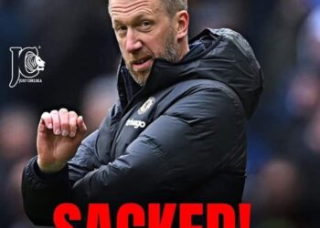 SACKED: West Ham Considers Graham Potter Sacked After Chelsea’s Humiliating Results Start to Season, Here Are the Shortlisted Candidates for the North London Side…….