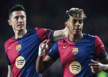 Barcelona’s Lewandowski Encourages Yamal to ‘Find Balance’