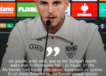 AKTUELL: Ermedin Demirovic stellt die Weichen und nennt seine Standards und Erwartungen für den VfB Stuttgart im europäischen Fußball dieser Saison