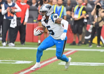 Panthers’ Rico Dowdle in line for bigger role with Chuba Hubbard out