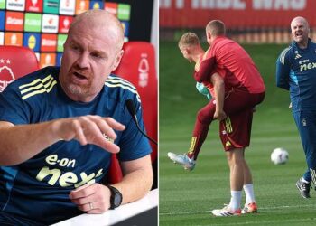 Sean Dyche bans two items for Nottingham Forest players on his FIRST DAY as manager – even though he claims he’s gone soft..