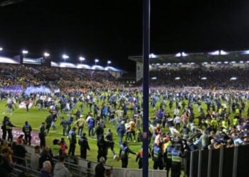 FAN INCIDENTS PUT PORTSMOUTH FC UNDER SCRUTINY AT FRATTON PARK — POMPEY STILL SECURE 3–0 VICTORY