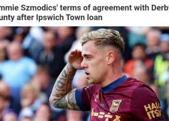 Sammie Szmodics Reunites with John Eustace at Derby County in Loan Deal