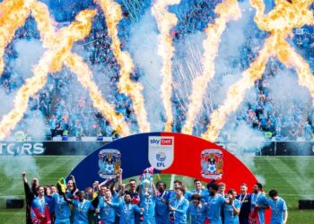 Coventry crush wrexham afc for the championship after 25years – lampard frowns at coventry celebration scenes – wrexham promotion hopes fades