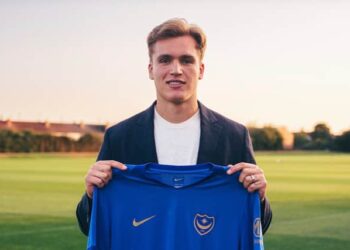 Pompey confirmed the arrival of long-awaited 22-year-old on Thursday – frontman pens a 4year deal at Fratton_Park in a €5m bid