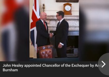 Defence shares get £4bn boost after John Healey confirmed as chancellor