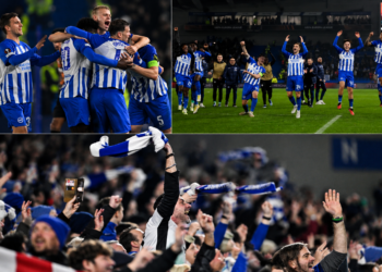 Brighton’s best days lie ahead as fans believe Hurzeler can lead Seagulls back to Europe and eventually Premier League glory.