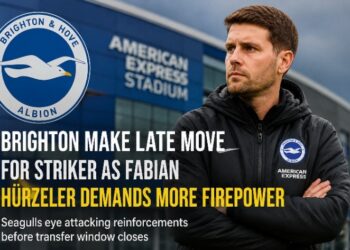 “Brighton Make Late Move for Striker as Fabian Hürzeler Demands More Firepower”