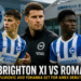 Brighton XI vs Roma predicted: Luka Vuskovic and Zadok Yohanna decision made as £100m signings make Amex debuts